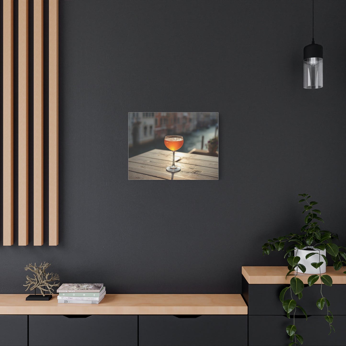 Aperol Spritz in Venice - Canvas Wall Art