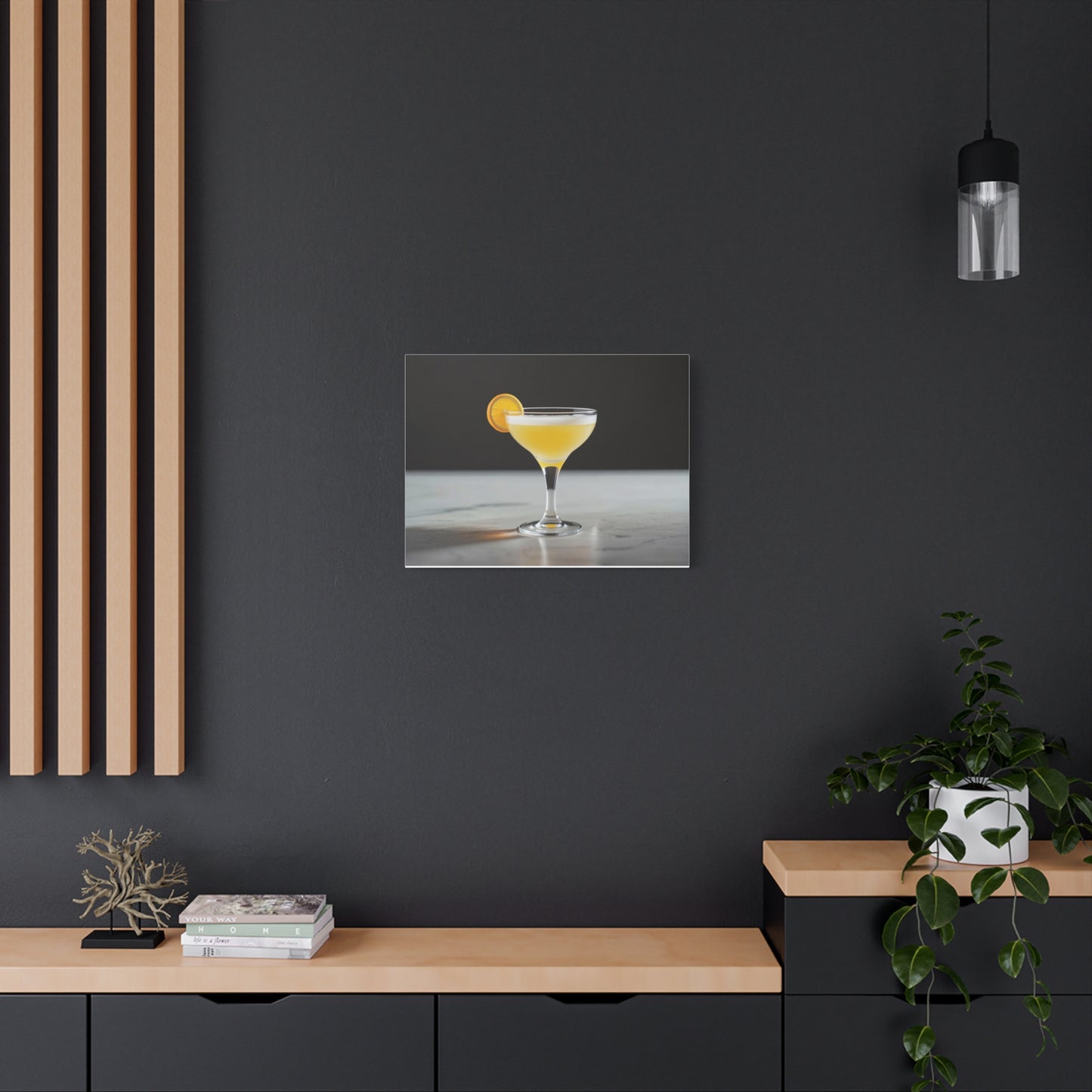 Lemon Margarita - Canvas Wall Art