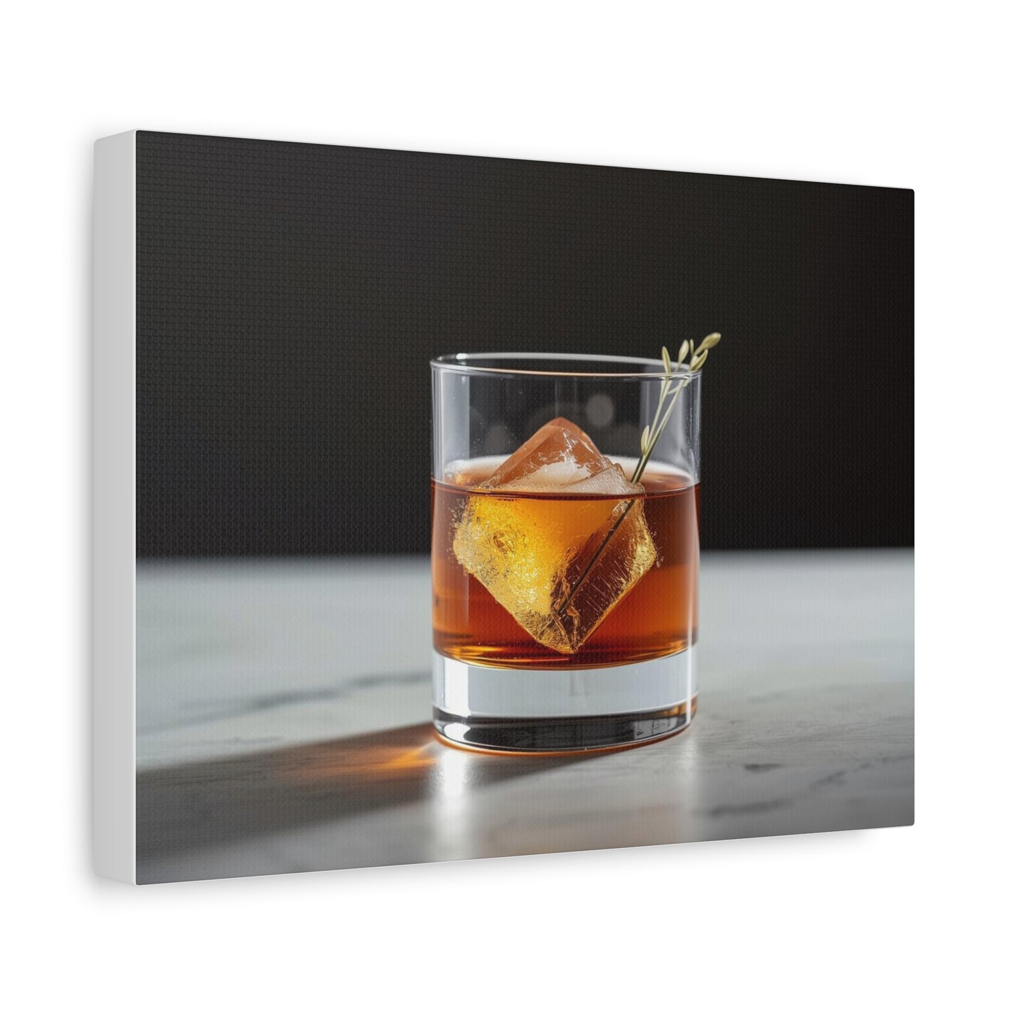 Whiskey Old Fashioned  - Canvas Wall Art