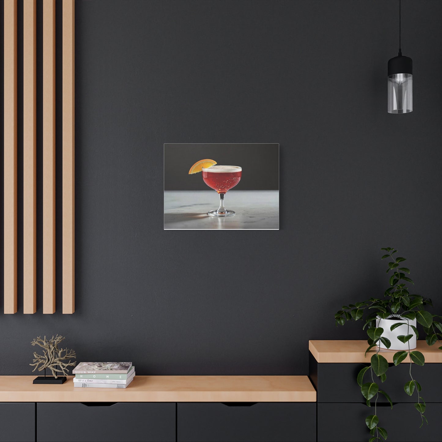 Aperol Spritz Cocktail - Canvas Wall Art