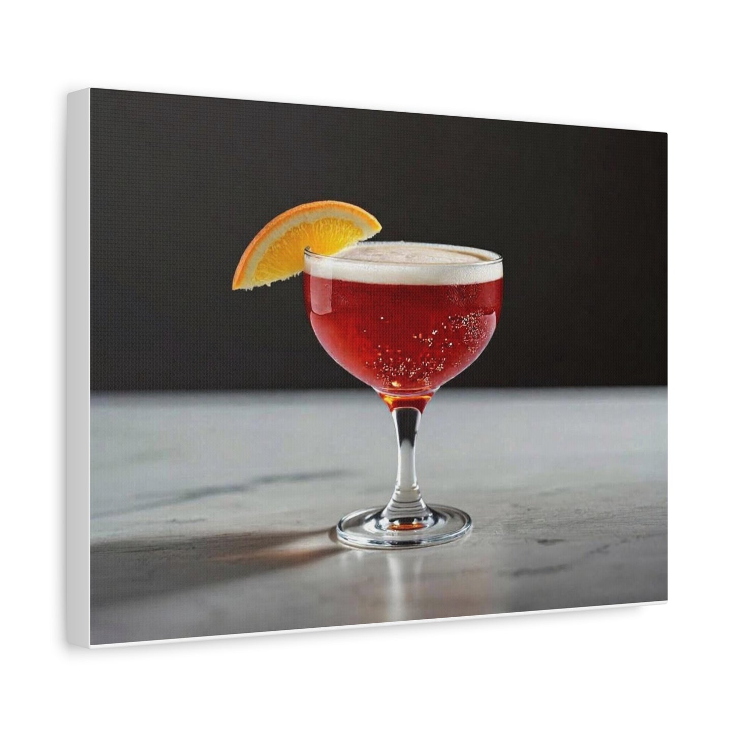 Aperol Spritz Cocktail - Canvas Wall Art