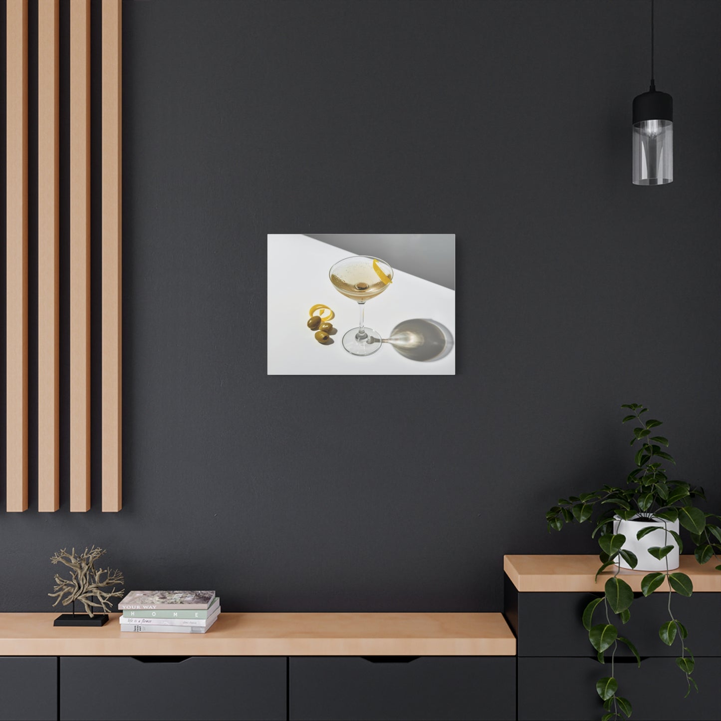 Dirty Martini Canvas Print - Alchemy Collection