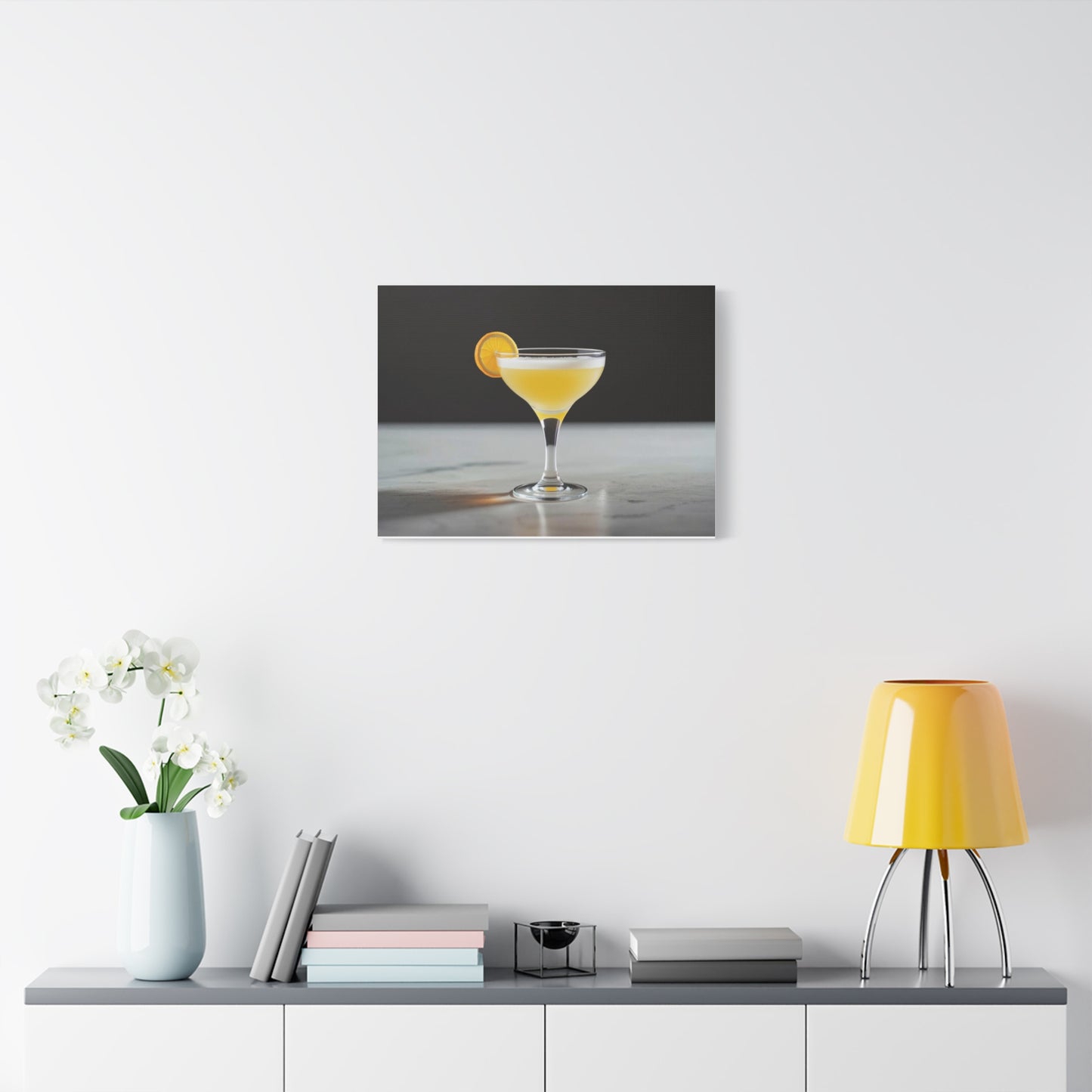 Lemon Margarita - Canvas Wall Art