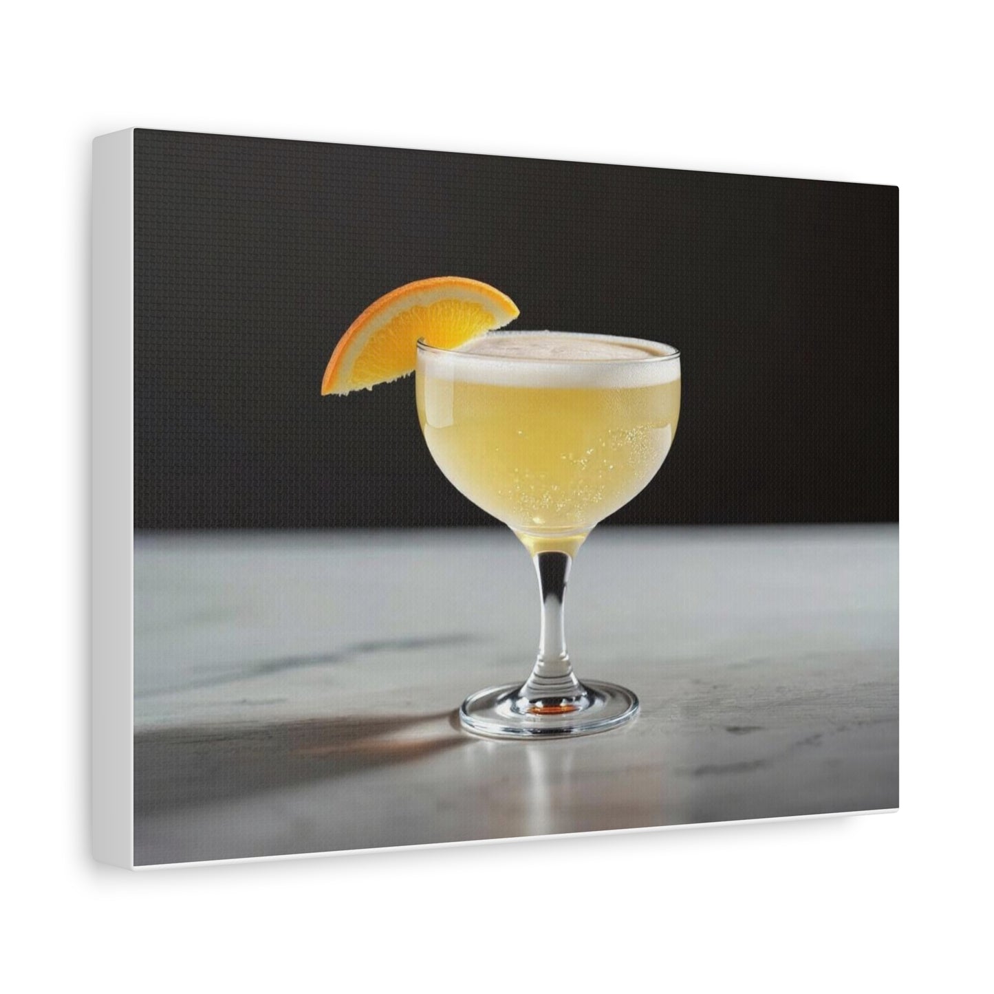Lemon Drop Martini - Canvas Wall Art