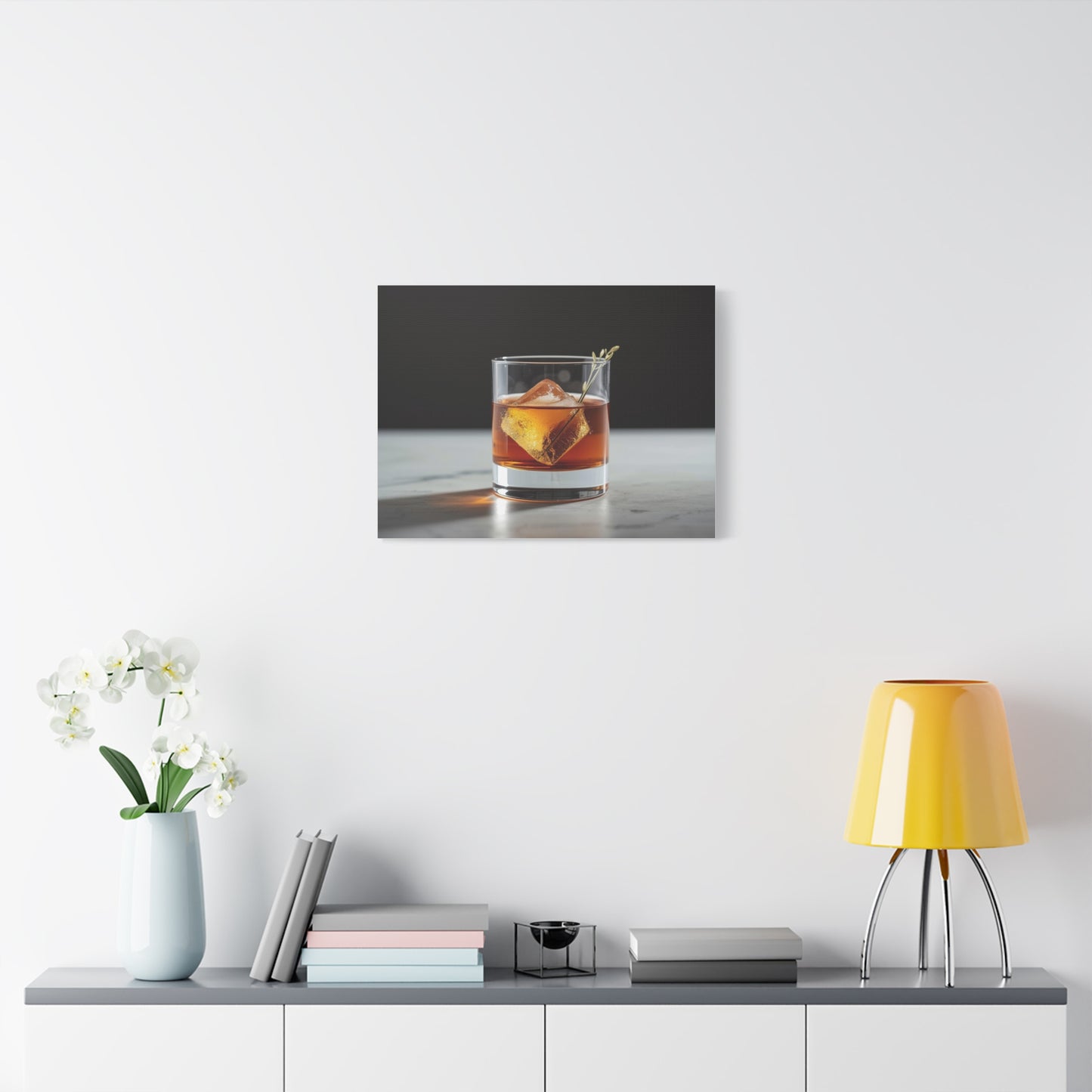 Whiskey Old Fashioned  - Canvas Wall Art