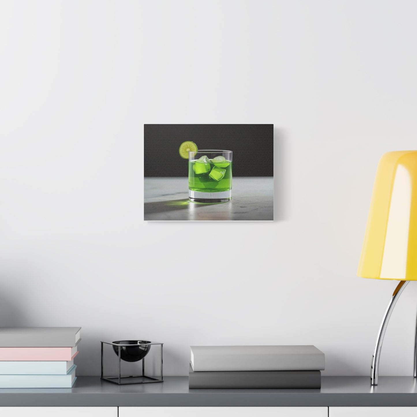 Lime Mojito Print — Canvas Wall Art