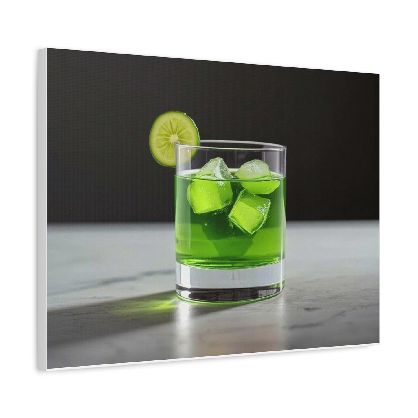 Lime Mojito Print — Canvas Wall Art