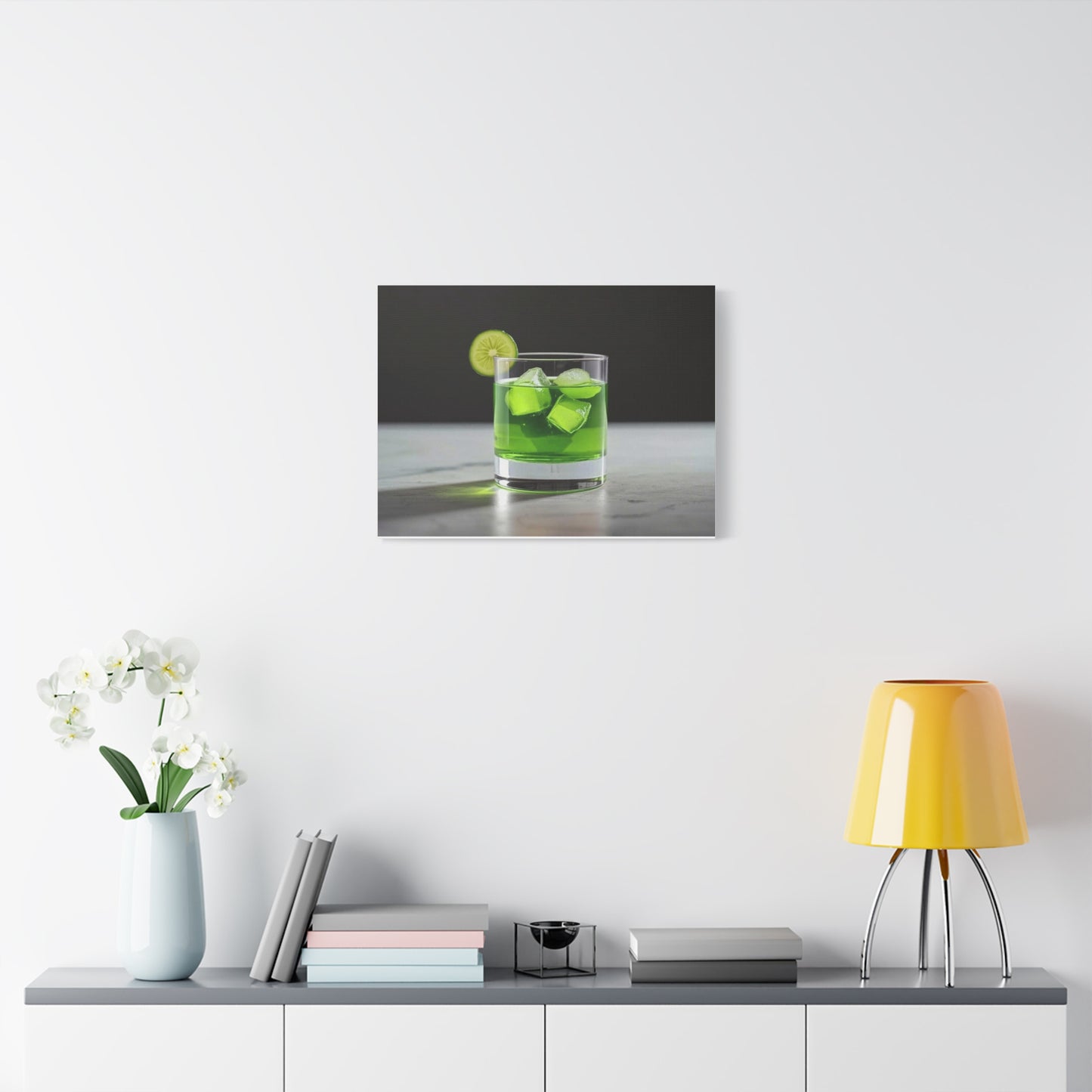 Lime Mojito Print — Canvas Wall Art