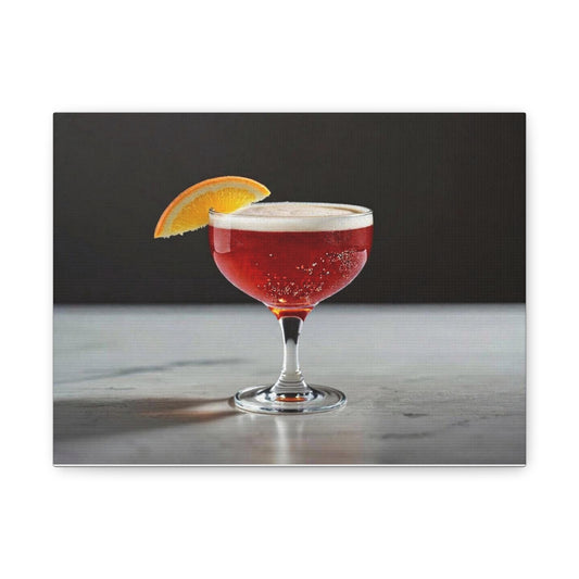 Aperol Spritz Cocktail - Canvas Wall Art