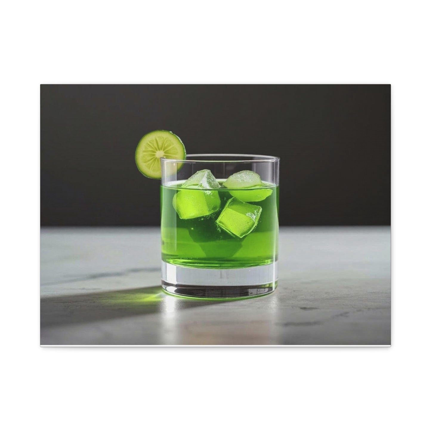 Lime Mojito Print — Canvas Wall Art