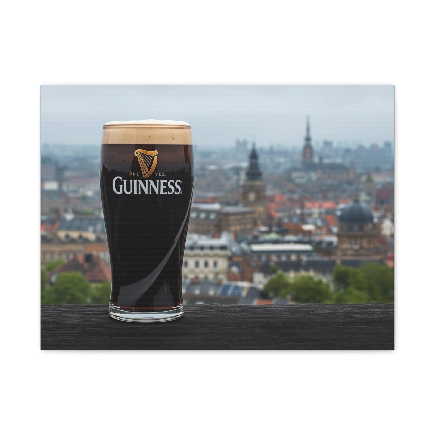 Guinness Beer in Dublin - Canvas Wall Art