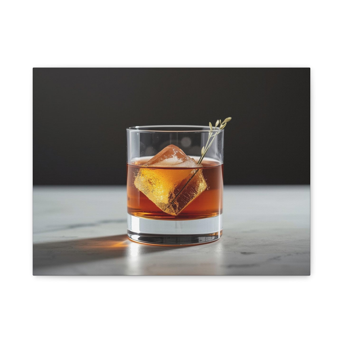 Whiskey Old Fashioned  - Canvas Wall Art