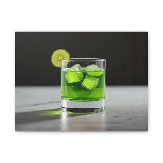 Lime Mojito Print — Canvas Wall Art