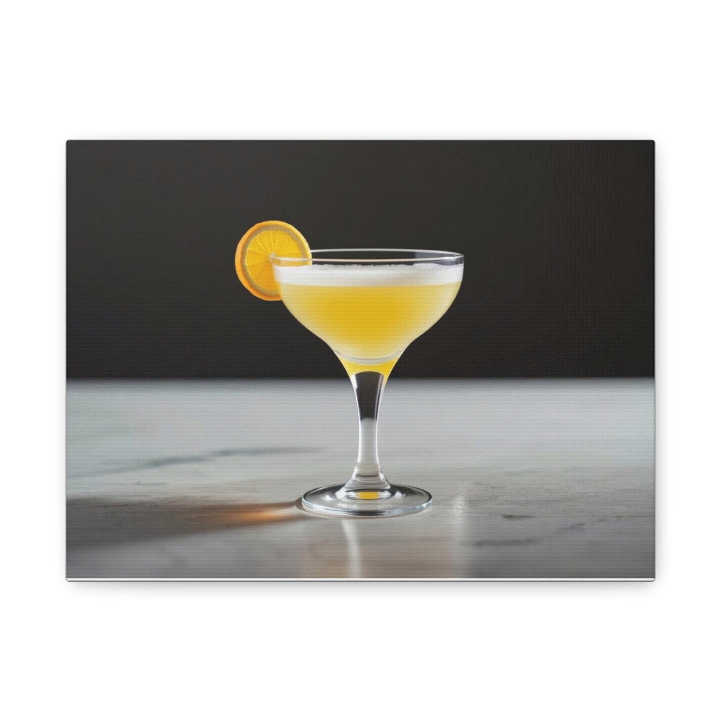 Lemon Margarita - Canvas Wall Art