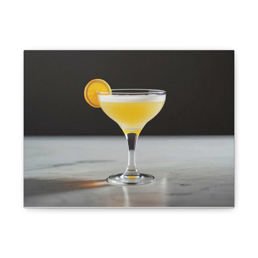 Lemon Margarita - Canvas Wall Art