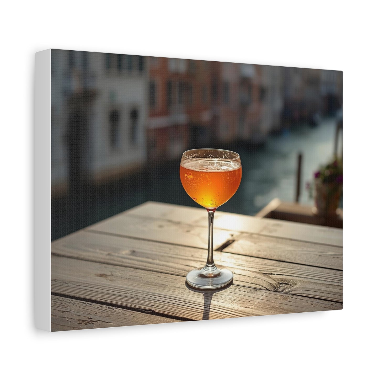 Aperol Spritz in Venice - Canvas Wall Art