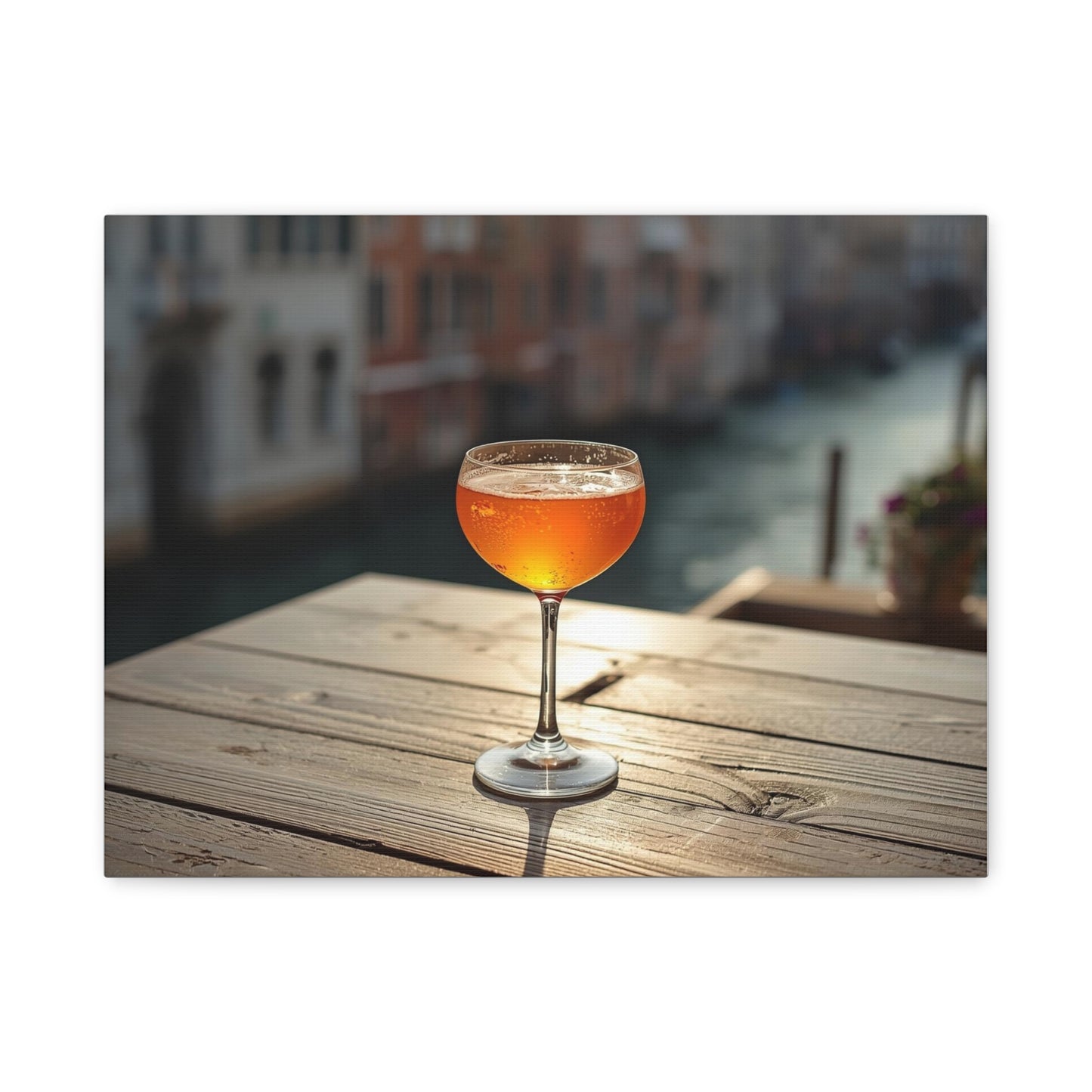 Aperol Spritz in Venice - Canvas Wall Art