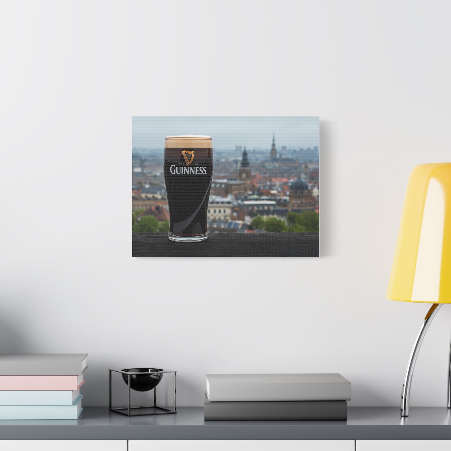 Guinness Beer in Dublin - Canvas Wall Art