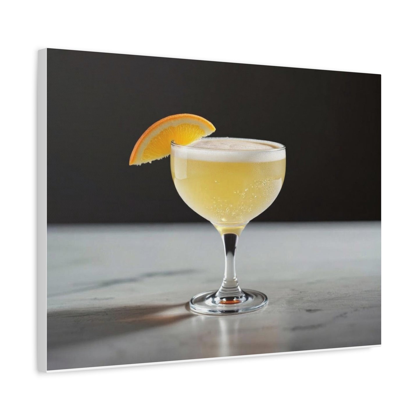 Lemon Drop Martini - Canvas Wall Art