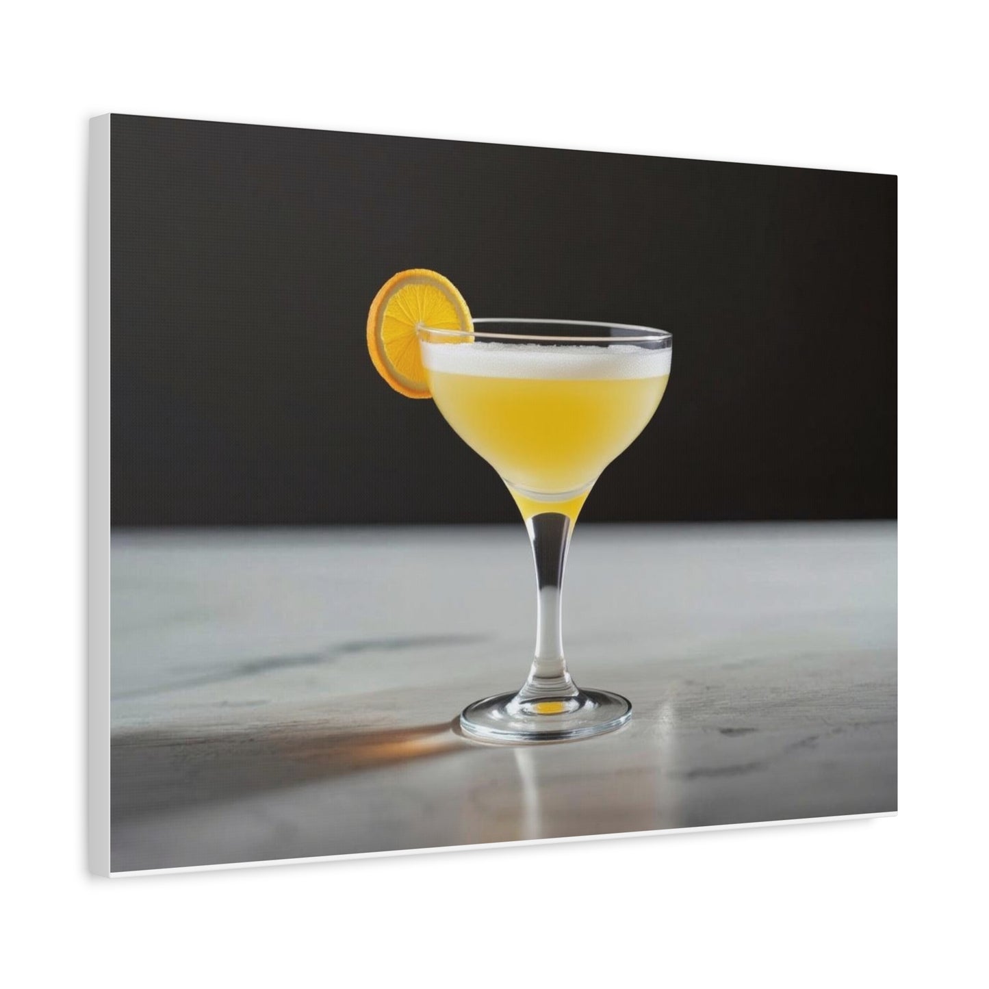 Lemon Margarita - Canvas Wall Art