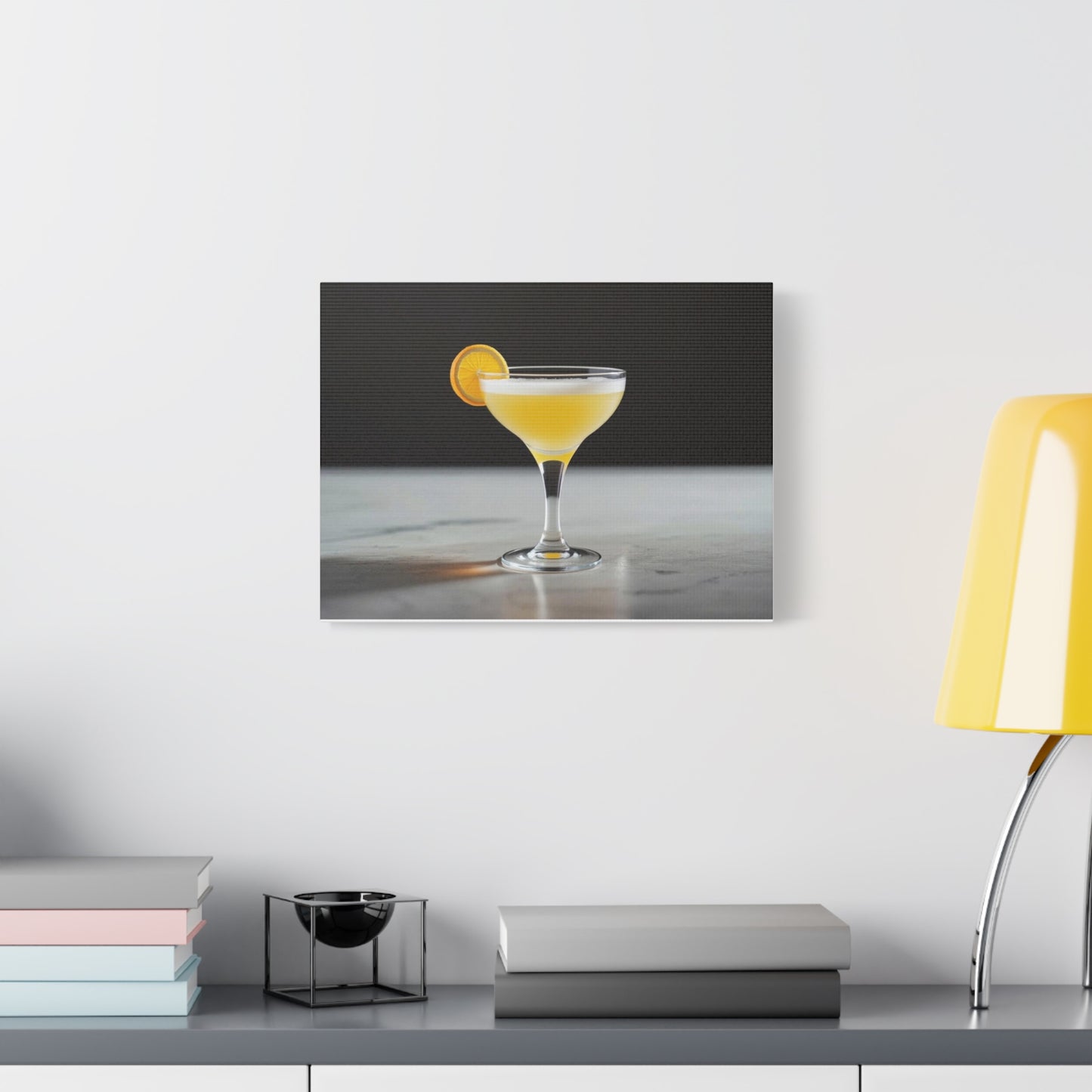 Lemon Margarita - Canvas Wall Art