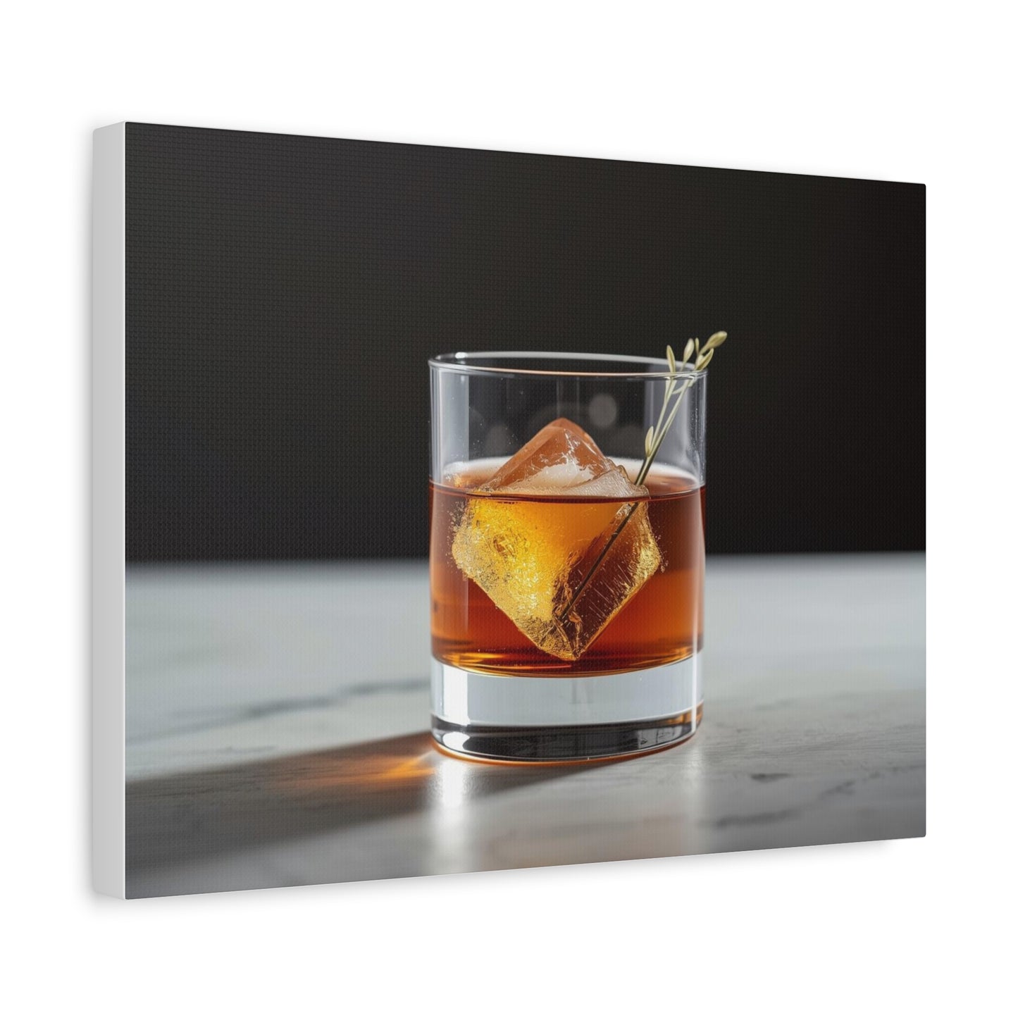 Whiskey Old Fashioned  - Canvas Wall Art