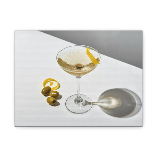 Dirty Martini Canvas Print - Alchemy Collection
