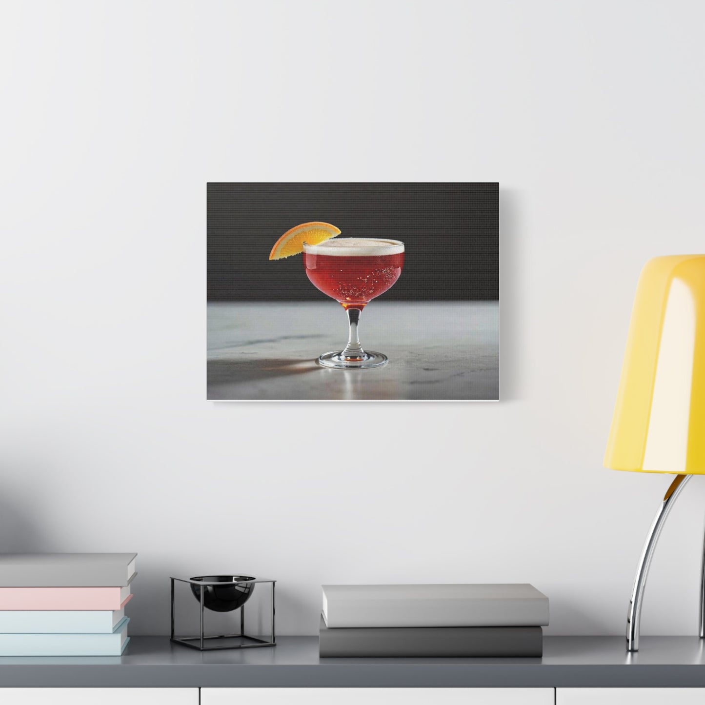 Aperol Spritz Cocktail - Canvas Wall Art