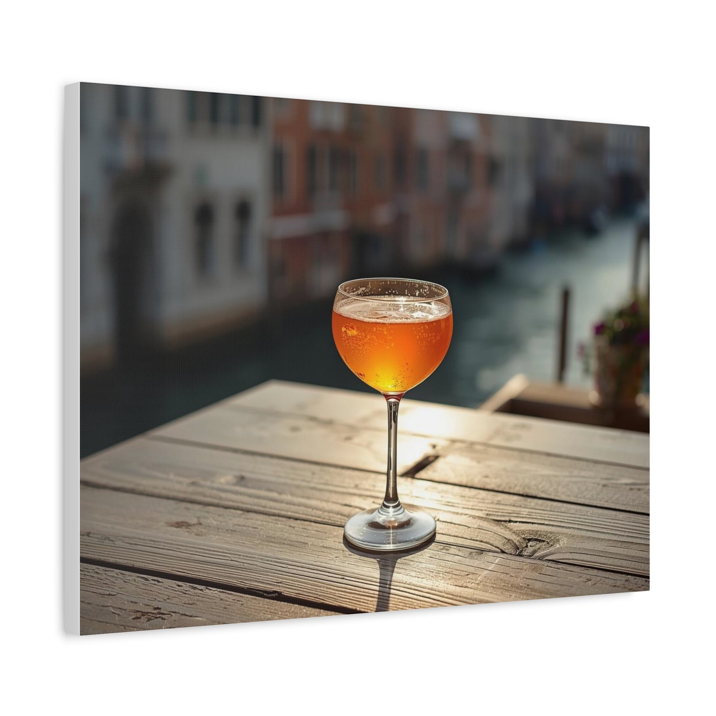 Aperol Spritz in Venice - Canvas Wall Art