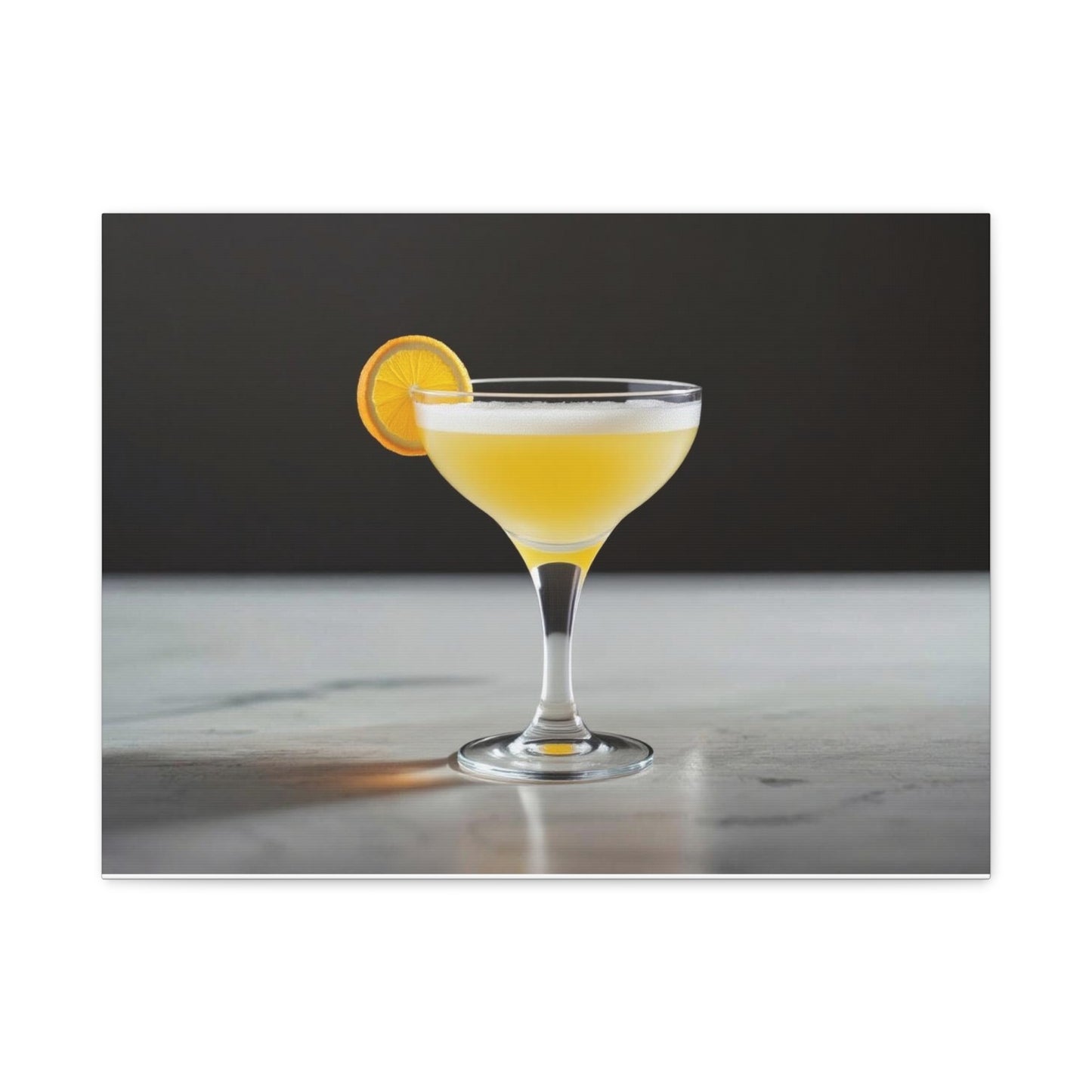 Lemon Margarita - Canvas Wall Art