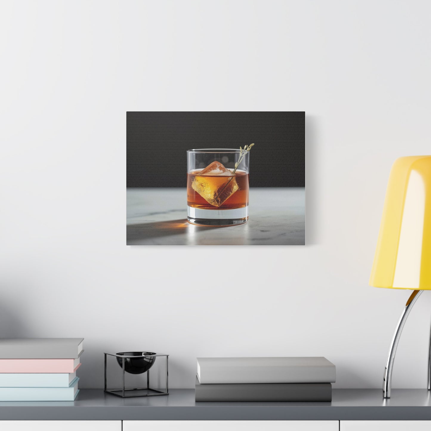Whiskey Old Fashioned  - Canvas Wall Art