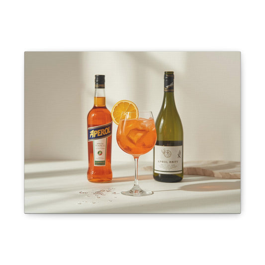 Aperol Spritz Canvas Art - Alchemy Collection