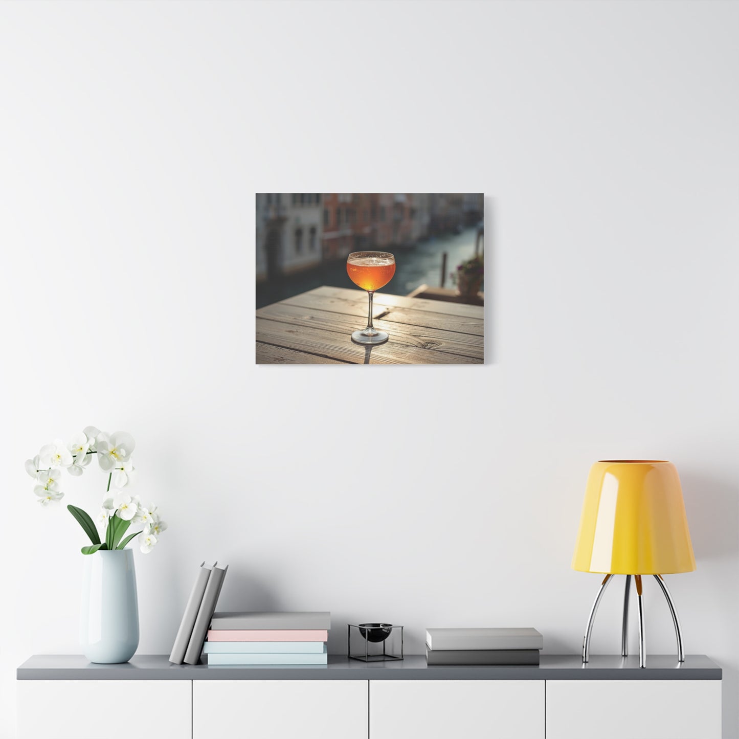 Aperol Spritz in Venice - Canvas Wall Art
