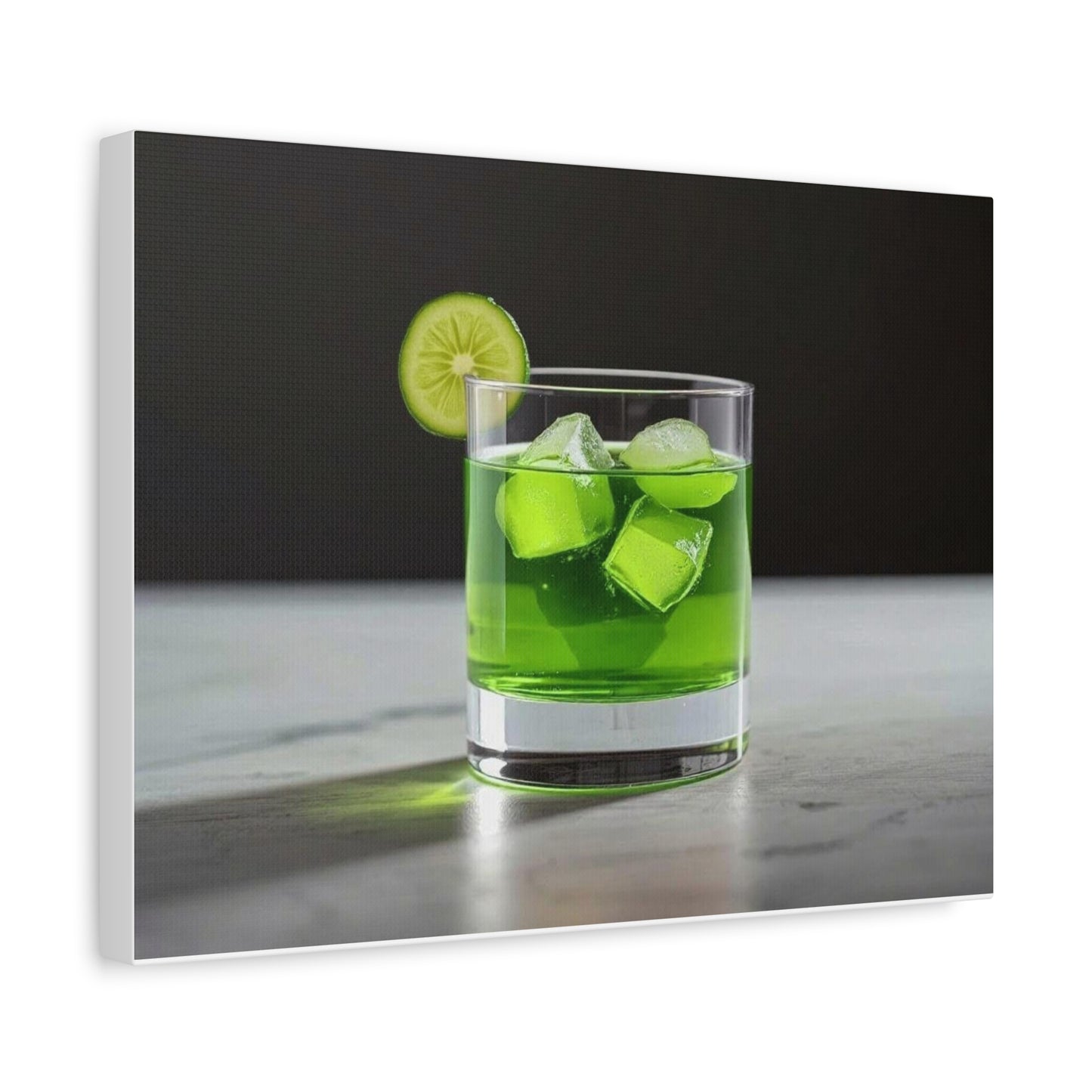 Lime Mojito Print — Canvas Wall Art