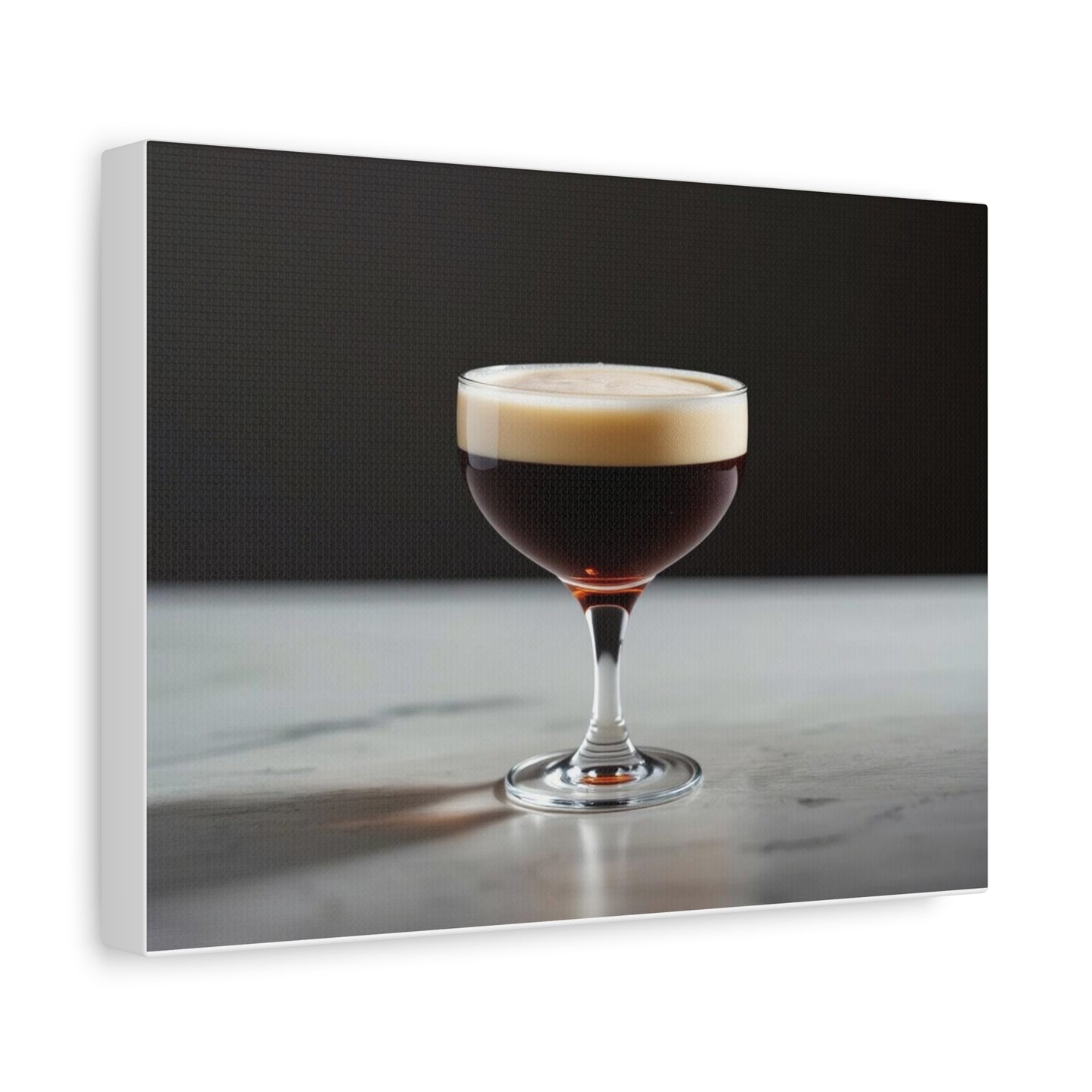 Espresso Martini Cocktail - Canvas Wall Art