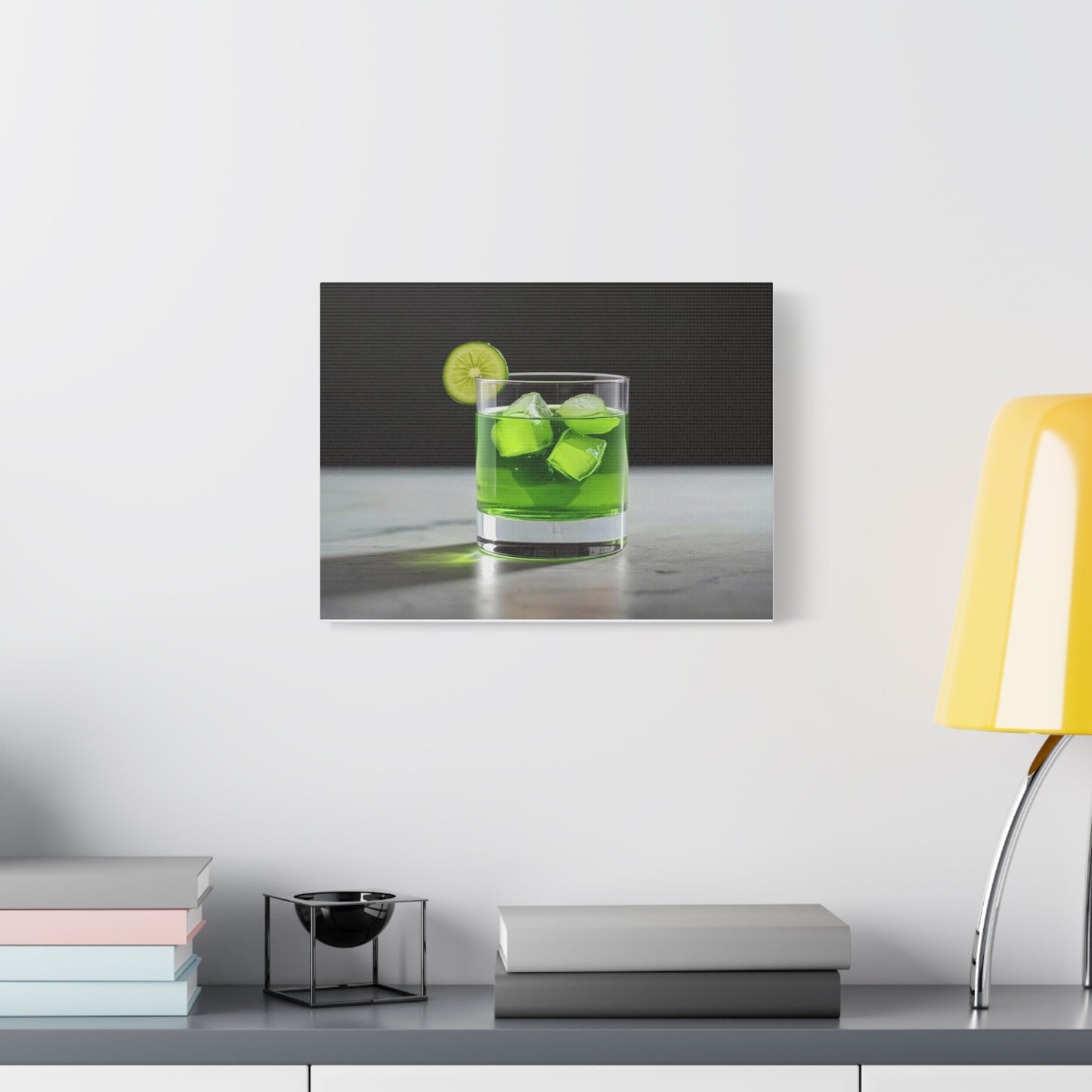 Lime Mojito Print — Canvas Wall Art