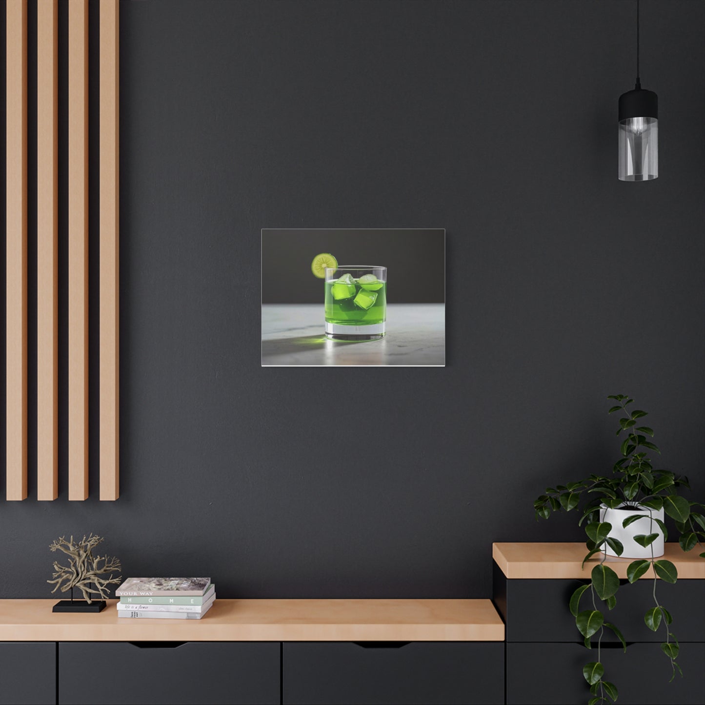 Lime Mojito Print — Canvas Wall Art