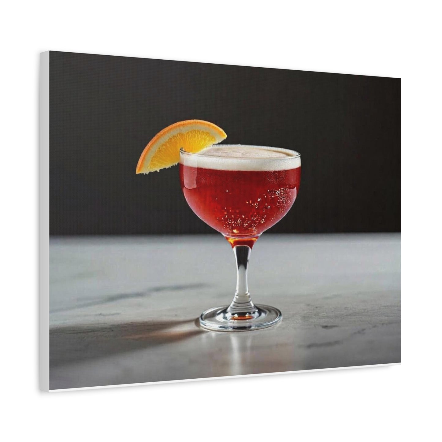 Aperol Spritz Cocktail - Canvas Wall Art
