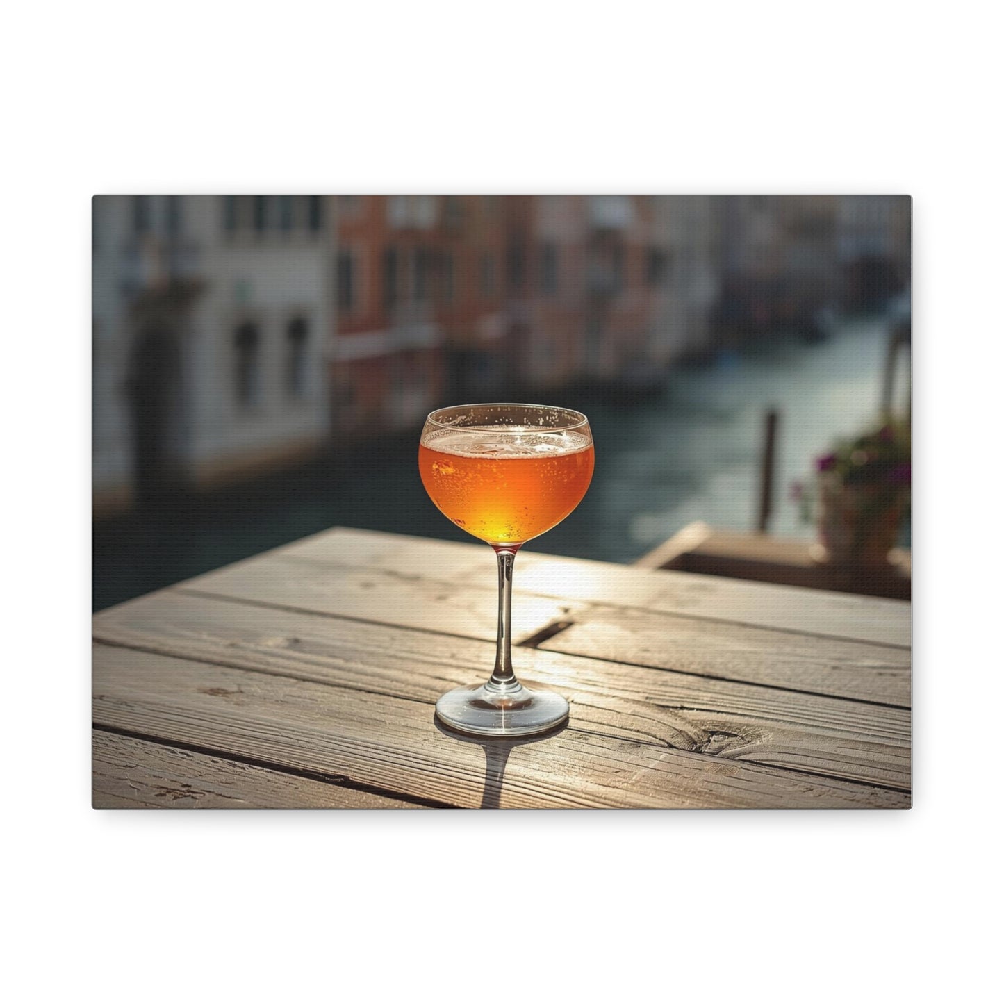 Aperol Spritz in Venice - Canvas Wall Art