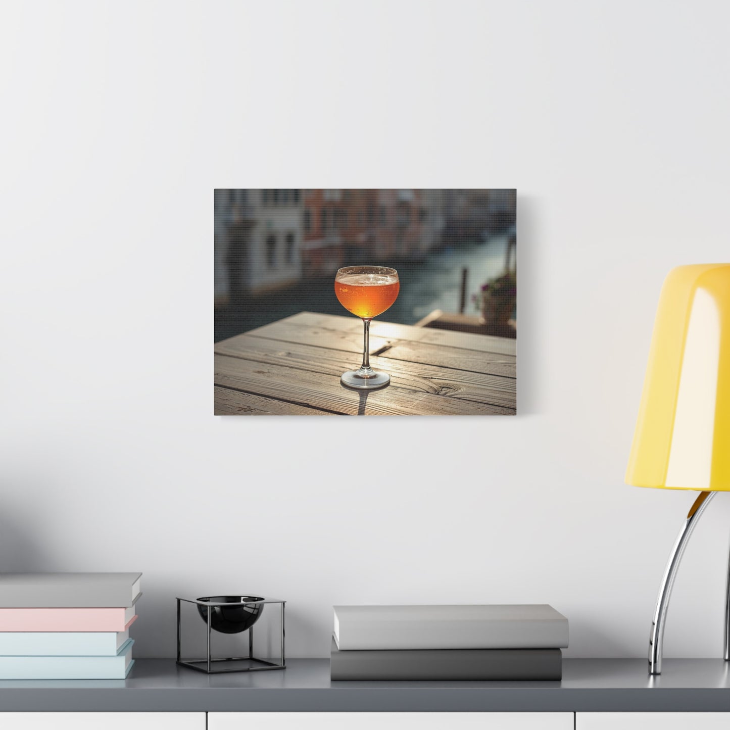 Aperol Spritz in Venice - Canvas Wall Art
